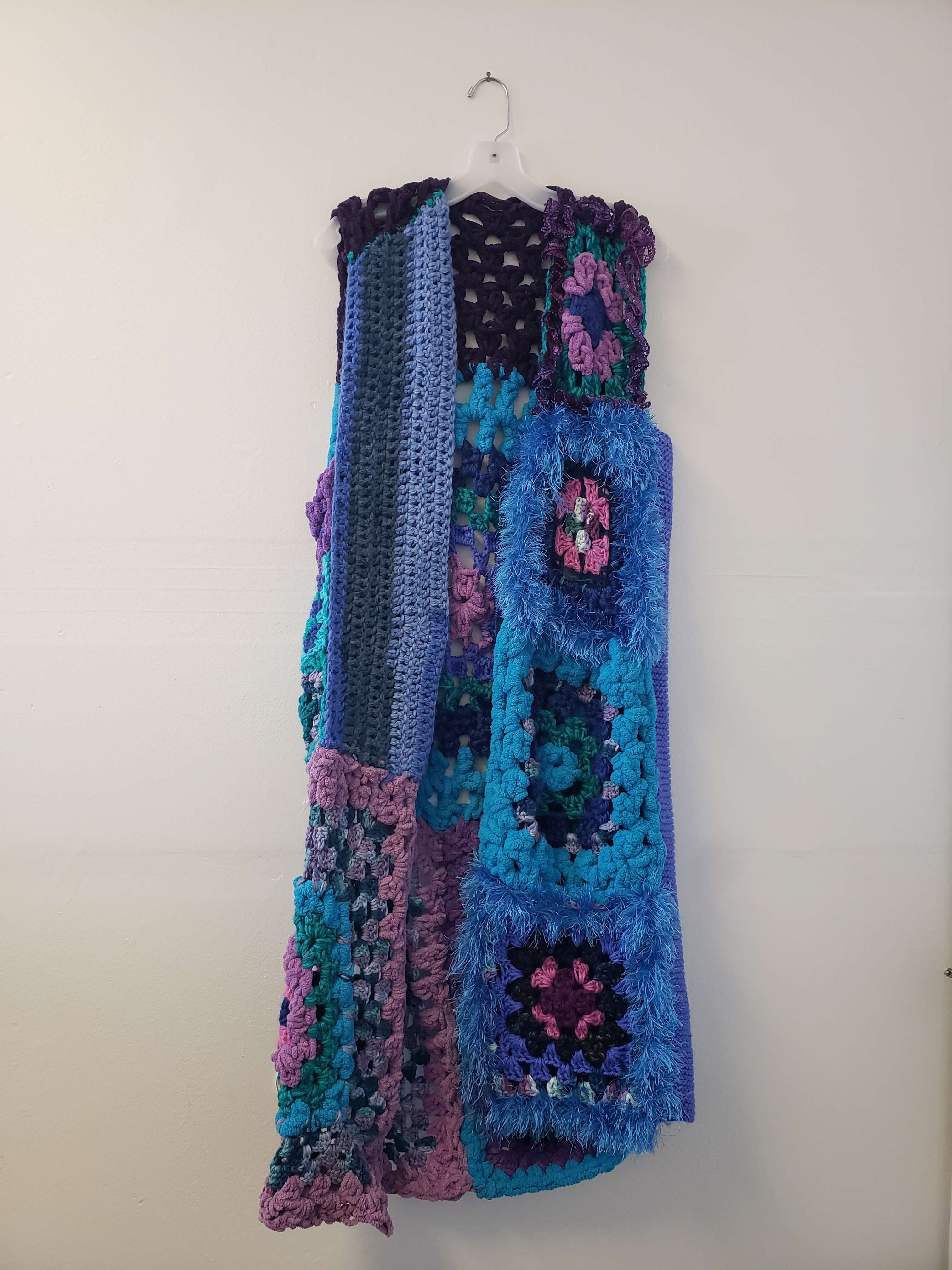 Granny Square Crochet Vest