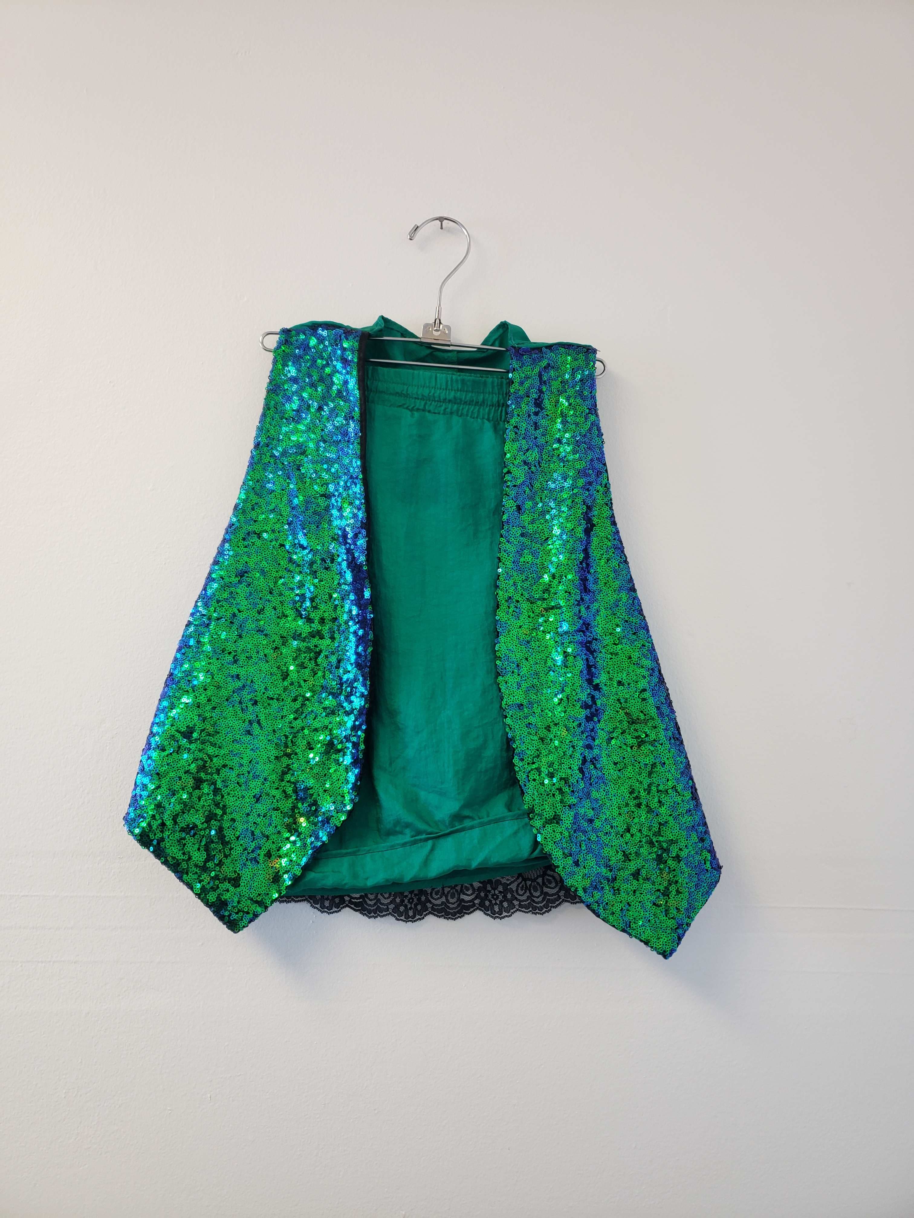 Iridescent Sequin Vest