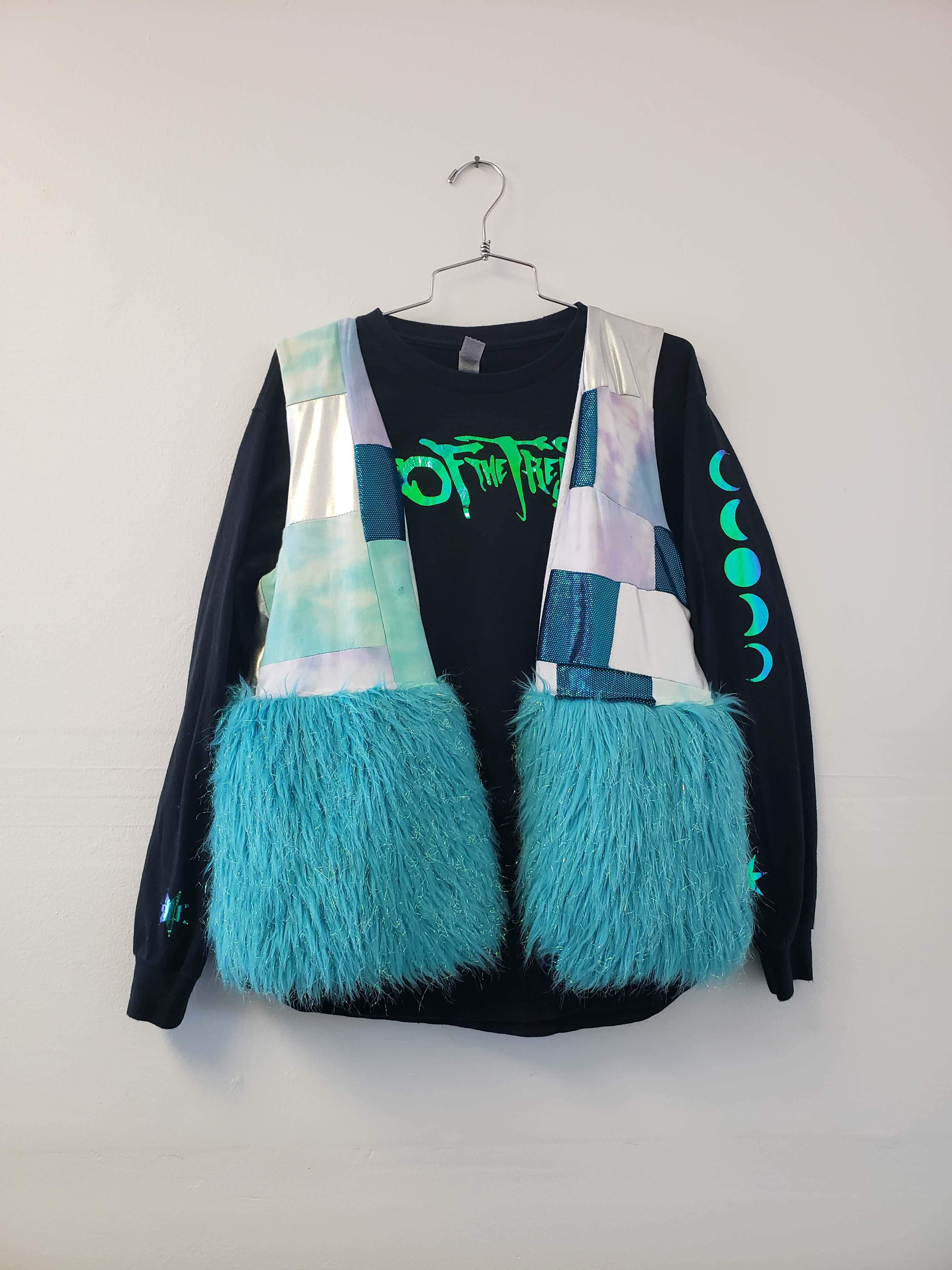 Of the Trees Fur Vest Tee