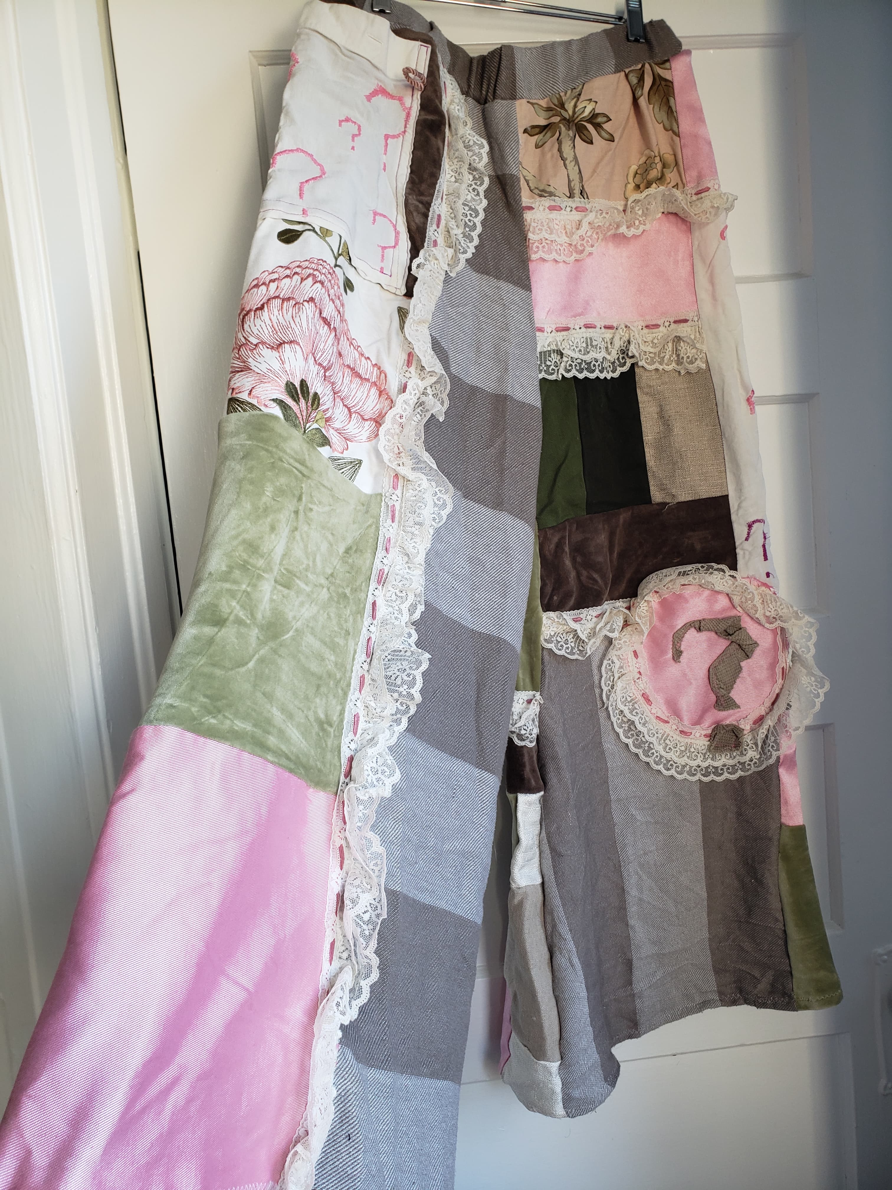 Patchwork Pants - Tipper Pastel